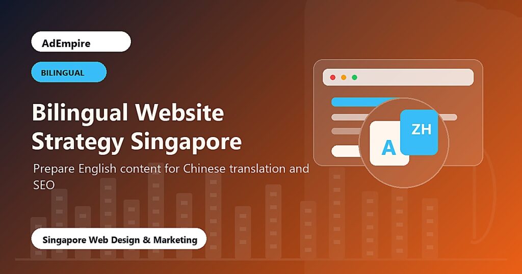 Bilingual Website Strategy Singapore - English Chinese translation SEO cover image